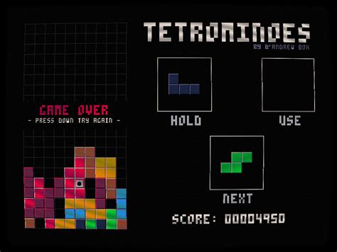 This is another simultaneous puzzle game. . Tetrominoes game